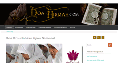 Desktop Screenshot of doahikmah.com
